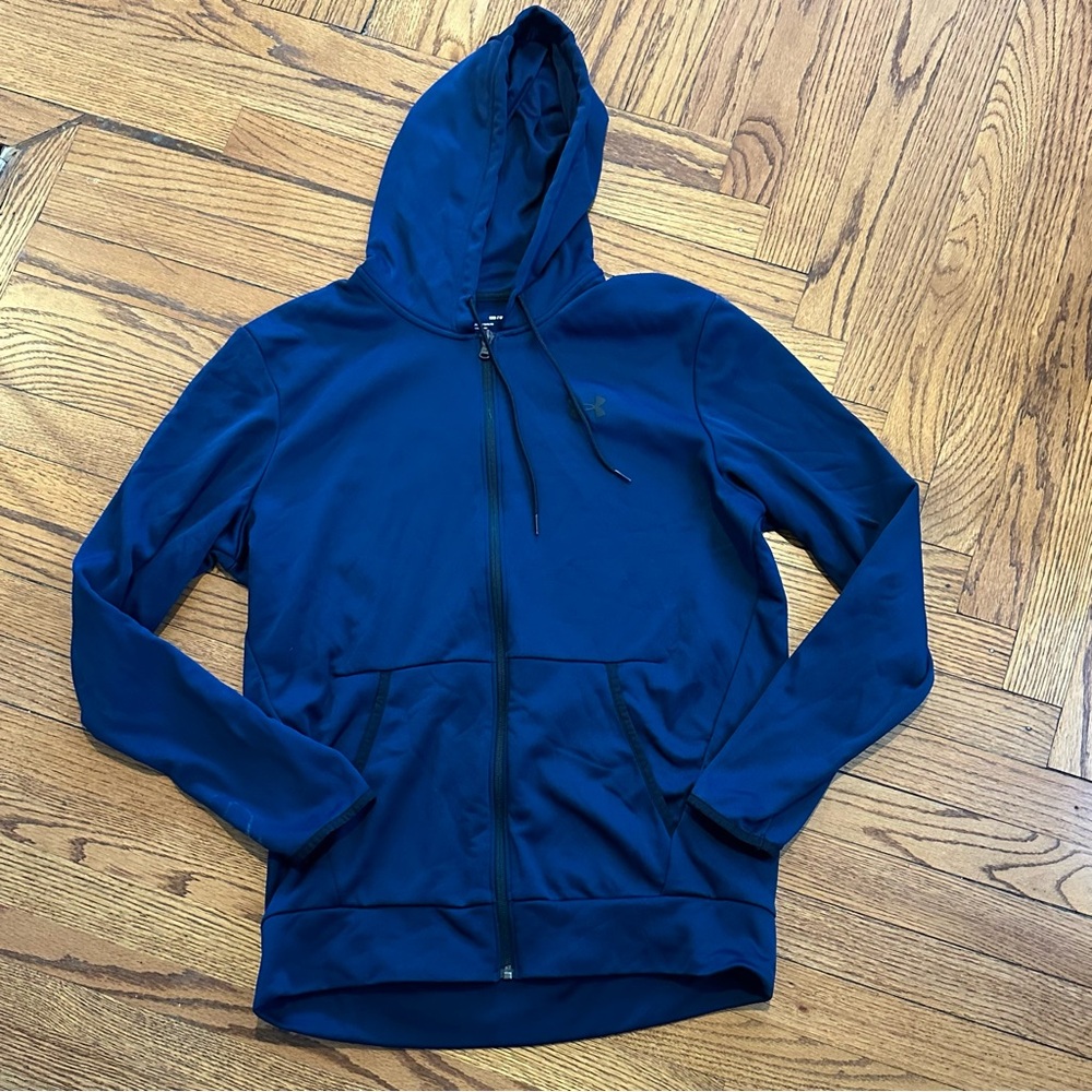 Under Armour Men's Icon Fleece Hoodie in blue